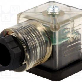 Коннектор M12, 4ех контактный, угловой 90гр. (кабель 2-6мм.)