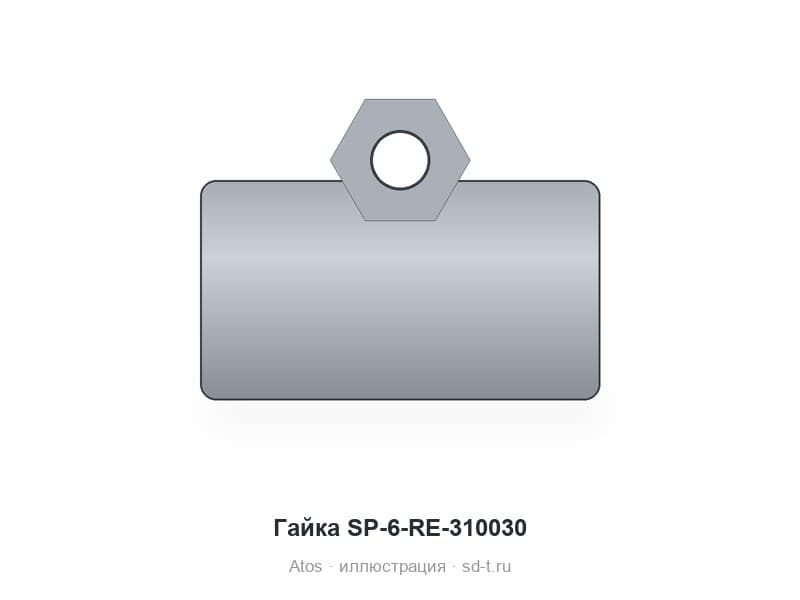 Гайка SP-6-RE-310030