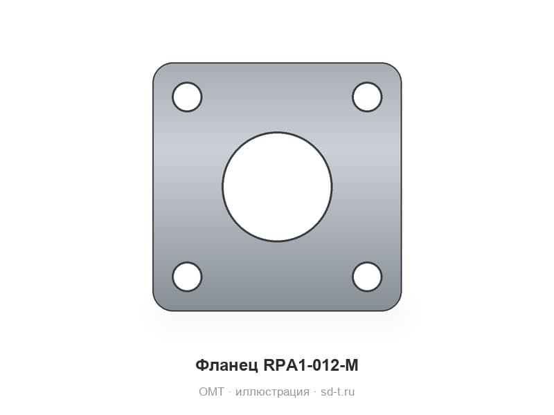Фланец RPA1-012-M