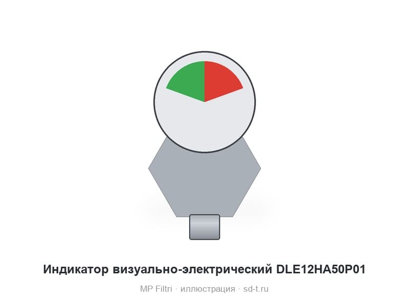 Индикатор визуально-электрический DLE12HA50P01