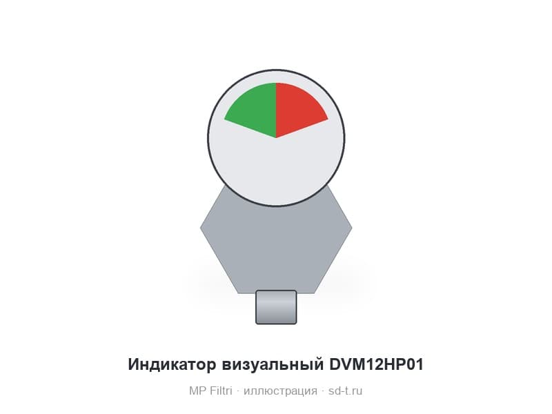 Индикатор визуальный DVM12HP01