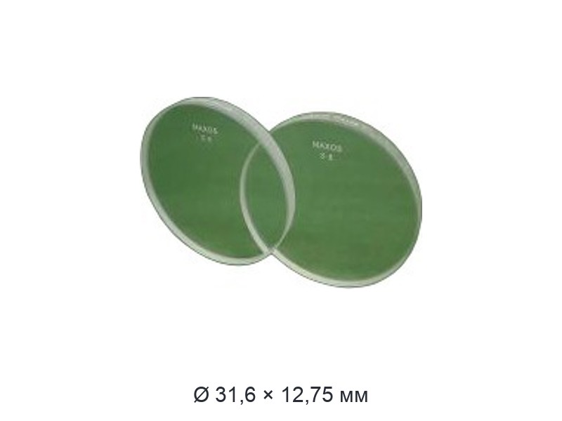 Стекло смотровое DIN 7080 Ø31,6х12,75, 150 кгс/см2