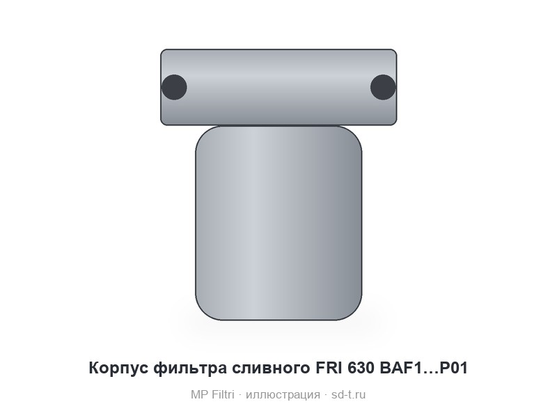 Корпуса сливных фильтров MP Filtri