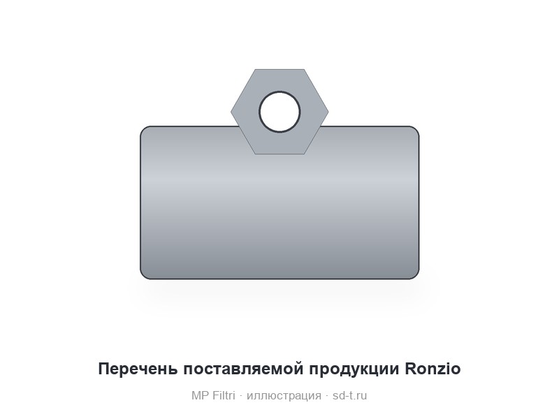 Перечень поставляемой продукции Ronzio