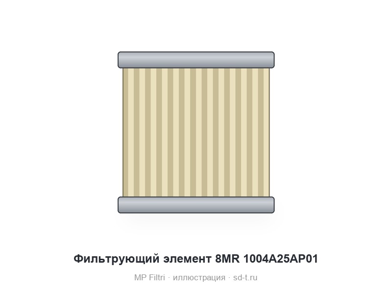 Фильтрующий элемент 8MR 1004A25AP01