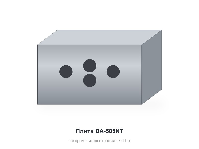 Плита ВА-505NT
