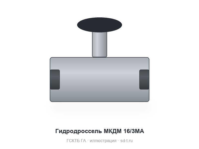 Гидродроссель МКДМ 16/3МА