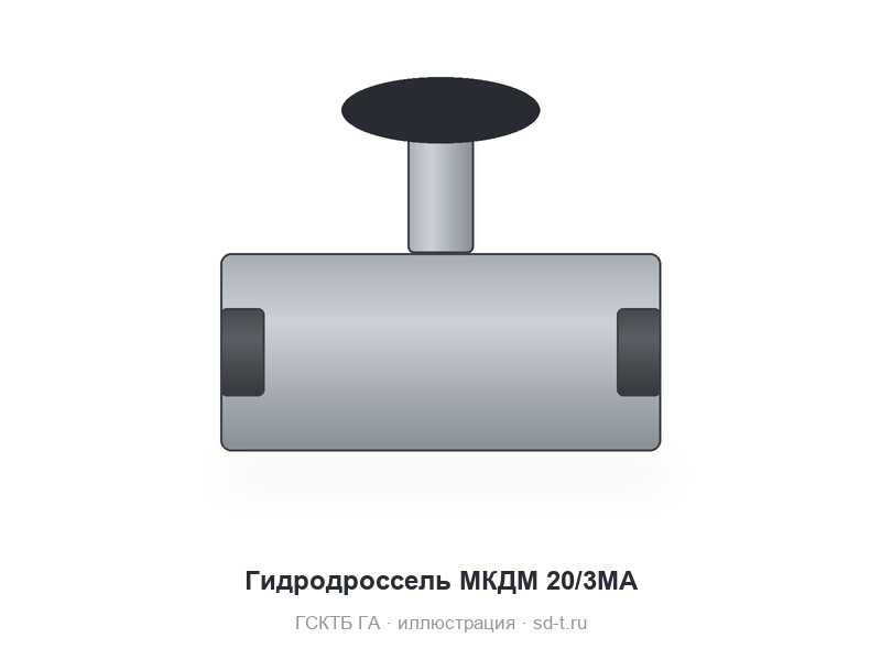 Гидродроссель МКДМ 20/3МА